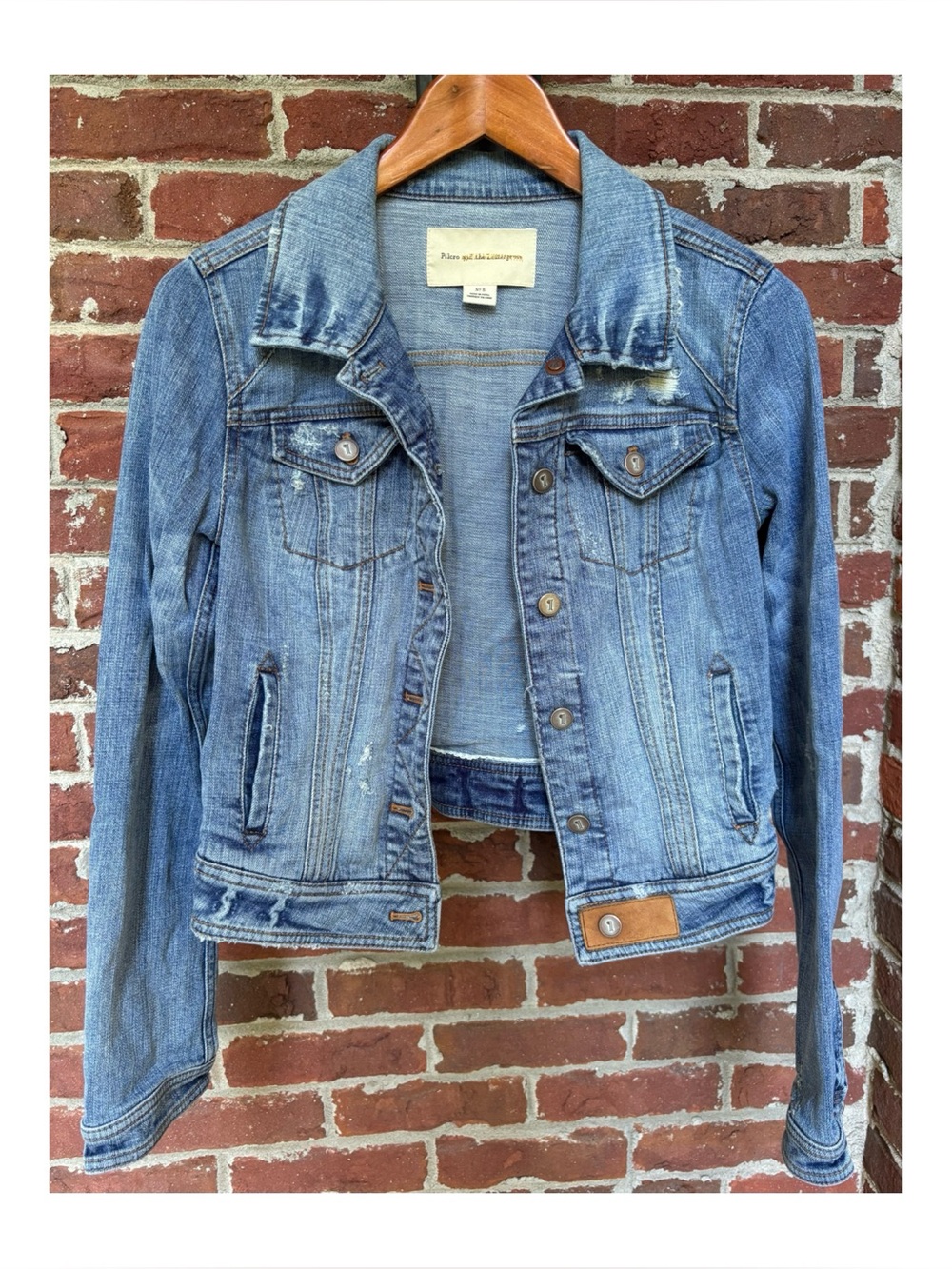 NWOT Anthropologie Pilcro Denim Jacket  Size Small